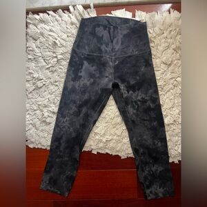 Lululemon Black Tie-Dye Leggings